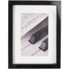 Henzo Piano Marco de madera negro 13x18 cm