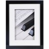 Henzo Piano Marco de madera 15x20 cm Negro