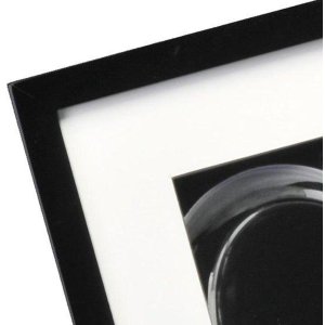 Marco de madera PIANO 20x25 cm negro