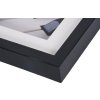 Marco de madera PIANO 20x25 cm negro