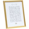 Marco de plástico S011 dorado 50x75 cm