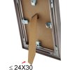 Marco de aluminio S023 bronce 60x90 cm