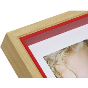 Marco de madera Deknudt S40BH rojo 20x30 cm