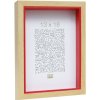 Marco de madera Deknudt S40BH rojo 20x30 cm
