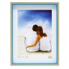Marco de madera Deknudt S40BH azul 13x18 cm