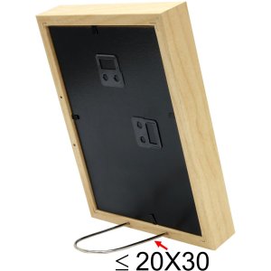 Marco de madera S40BH azul 30x40 cm