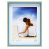 Marco de madera S40BH azul 30x40 cm