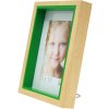Marco de madera S40BH verde 20x30 cm