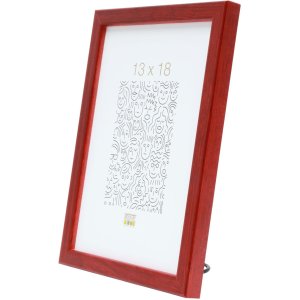 Marco de madera S41J Deknudt 30x45 cm rojo