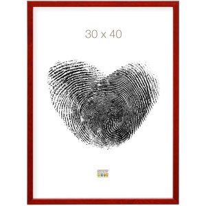 Marco de madera S41J Deknudt 30x45 cm rojo