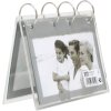 Deknudt foto carpeta de anillas para soportar plata 20 fotos 10x15 cm