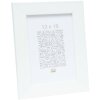 Marco de plástico Deknudt S42P blanco claro 30x30 cm