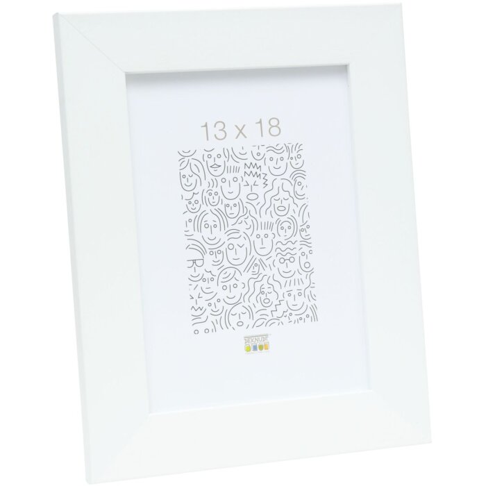 Marco de plástico Deknudt S42P blanco claro 40x50 cm