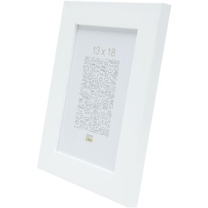 Marco de plástico Deknudt S42P blanco claro 40x50 cm