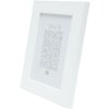 Marco de plástico Deknudt S42P blanco claro 40x50 cm