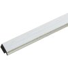 Marco de plástico S46A blanco con plata 30x40 cm