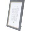 Marco de plástico S46A gris-azul 18x24 cm