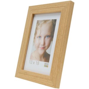 Marco de madera S46BH roble 10x15 cm