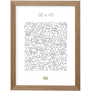 Marco de madera S46BH marrón-gris 18x24 cm