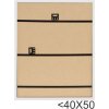 Marco de madera S48SC7 gris-beige 18x24 cm