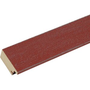 Marco de madera S49B rojo oscuro 18x24 cm