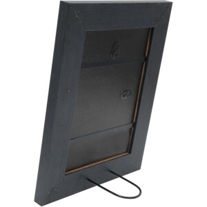 Marco de madera S53G negro aspecto pintor 50x50 cm