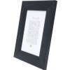 Marco de madera S53G negro aspecto pintor 50x50 cm