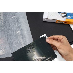 Esquinas para fotos Transparol extra grande 100 piezas autoadhesivas