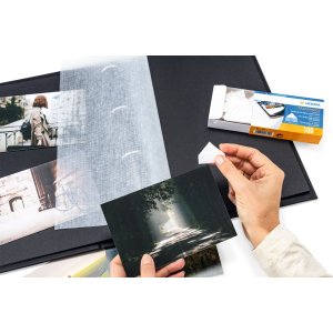 Esquinas para fotos Transparol extra grande 100 piezas autoadhesivas