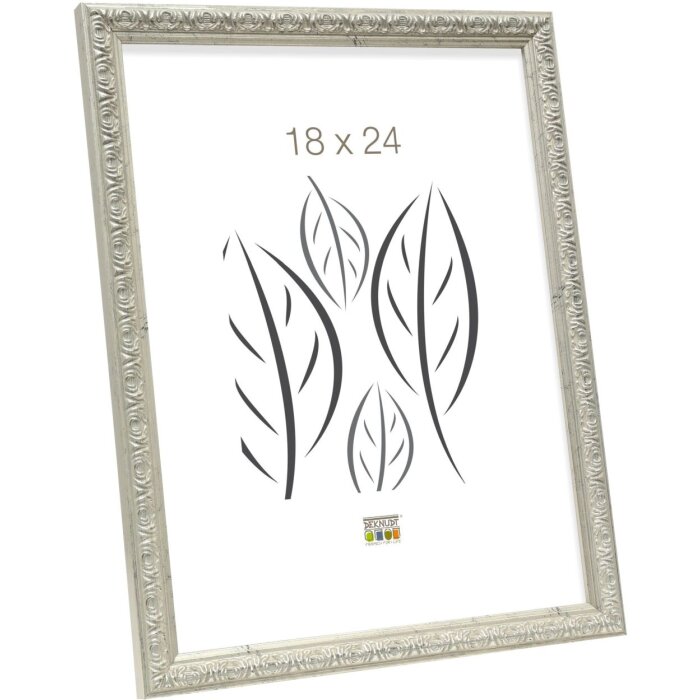Marco ornamental S95L 20x25 cm plata