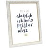 Marco decorativo S95L 9x13 cm blanco