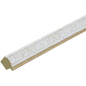 Marco ornamental S95L 18x24 cm blanco