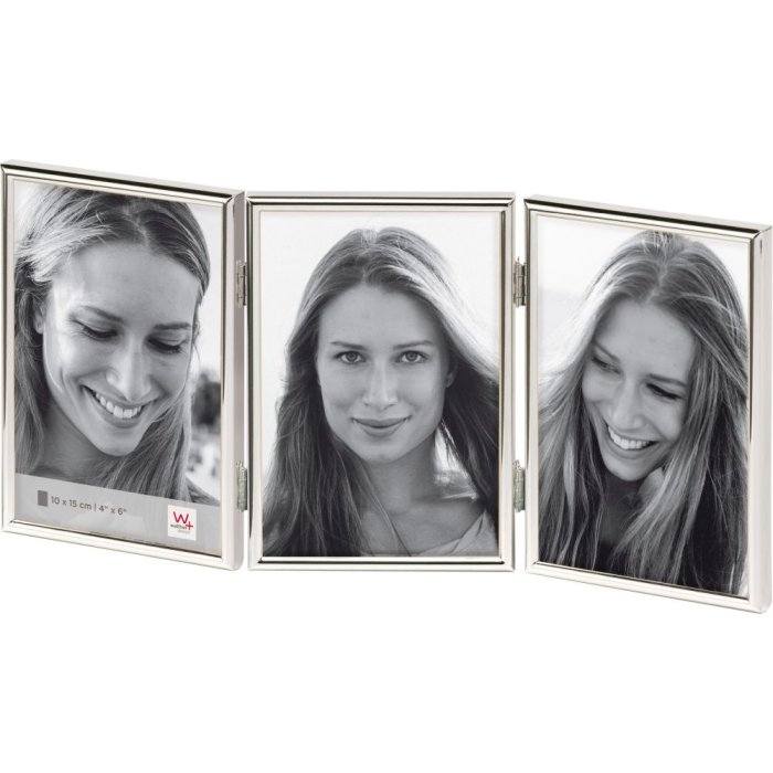 Portarretrato de 3 pliegues Chloe 3x 10x15 cm