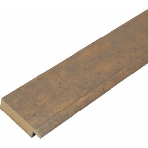 Marco de madera S48SC perfil plano