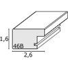 Marco de madera S46BH Deknudt