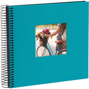 Goldbuch Álbum espiral Bella Vista turquesa 20x20...