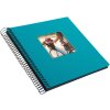 Goldbuch Álbum espiral Bella Vista turquesa 20x20 cm 40 páginas negras