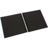 Goldbuch Álbum espiral Bella Vista turquesa 20x20 cm 40 páginas negras