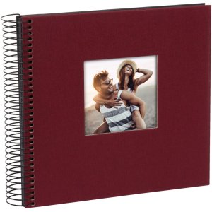 Goldbuch Álbum espiral Bella Vista burdeos 20x20...