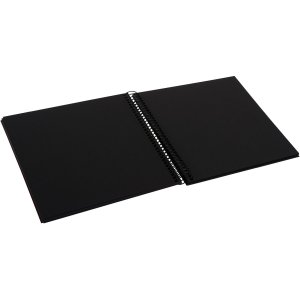 Goldbuch Álbum espiral Bella Vista burdeos 20x20 cm 40 páginas negras