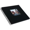Goldbuch Álbum espiral Bella Vista negro 20x20 cm 40 páginas negras
