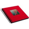 Goldbuch Álbum espiral Bella Vista rojo 20x20 cm 40 páginas negras