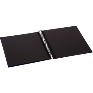 Goldbuch Álbum espiral Bella Vista azul 20x20 cm 40 páginas negras