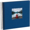 Goldbuch Álbum espiral Bella Vista azul 20x20 cm 40 páginas negras