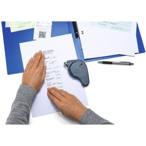 herma adhesivo dispensador de transferencia, firmemente adhesivo azul, 15m
