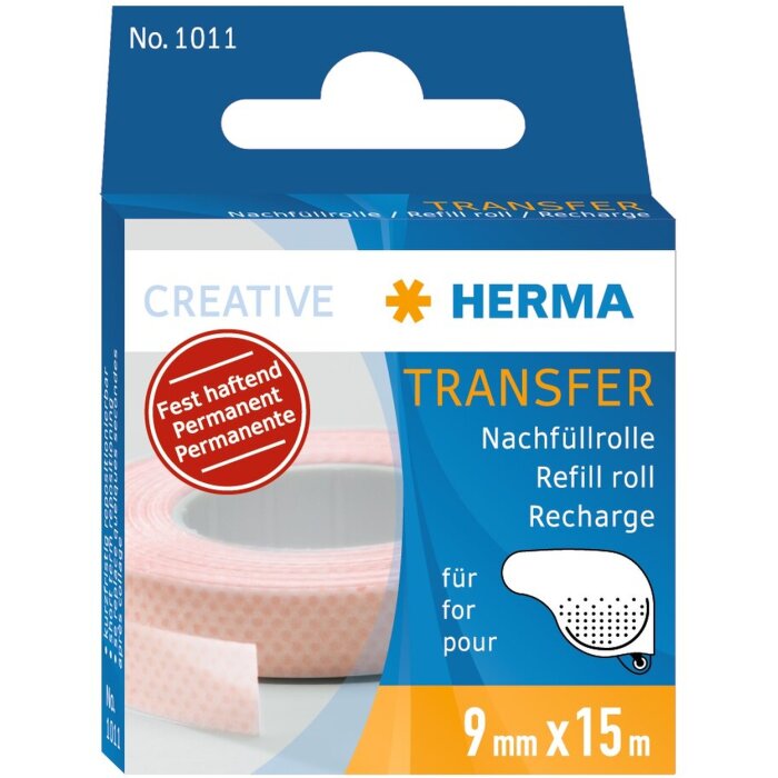 herma Transfer rollo de recambio firmemente adhesivo 15m