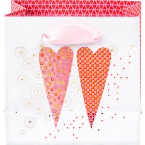 Bolsa regalo 2 Corazones pequeña