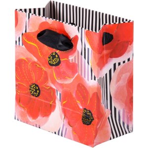 Bolsa de regalo Amapola 10x5x10 cm
