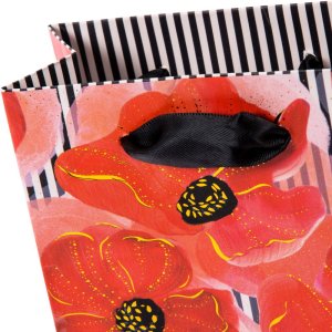 Bolsa de regalo Amapola 10x5x10 cm