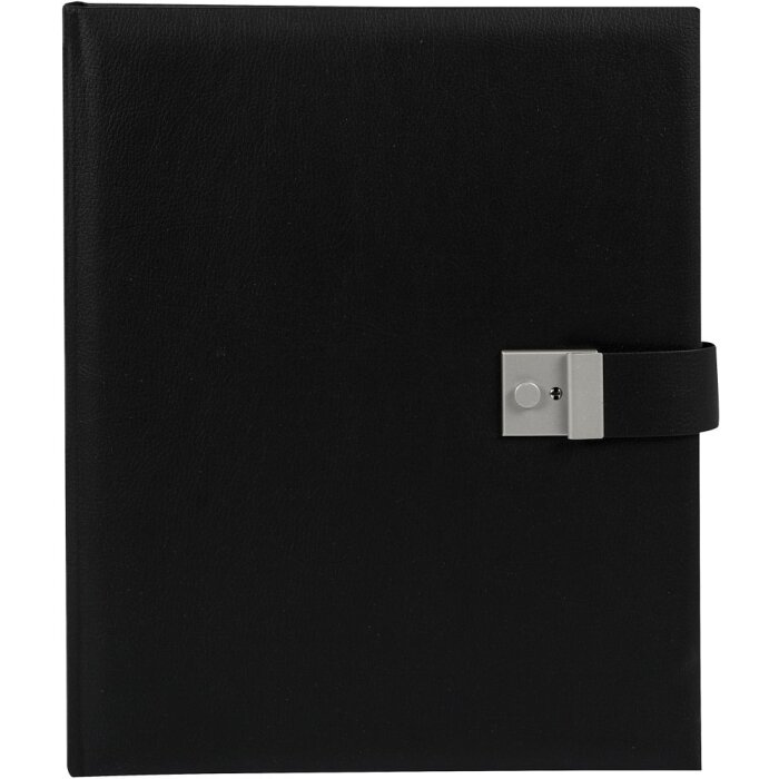 Carpeta de documentos Bolonia negro